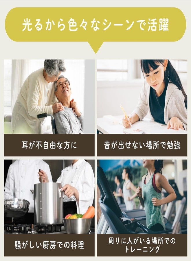 Dretec 3 Lamp Timer, Kitchen Timer, Silent, Glowing, Light, Simple, Study, Kids, Cute, Powerful Magnet, Loud Volume, Stylish, Digital Timer, Learning, Ivory - Image 5